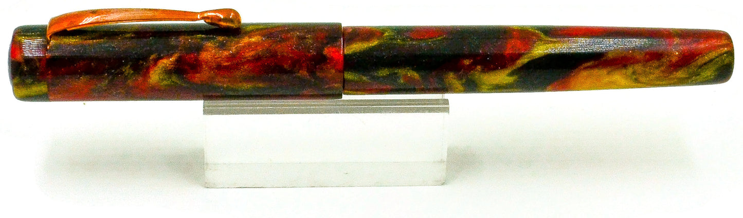 B24 - Diamondcast Red Dragon - Rose gold trim