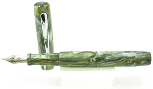K24  -  (Diamondcast) Olive Green and White, with Clip (220320)
