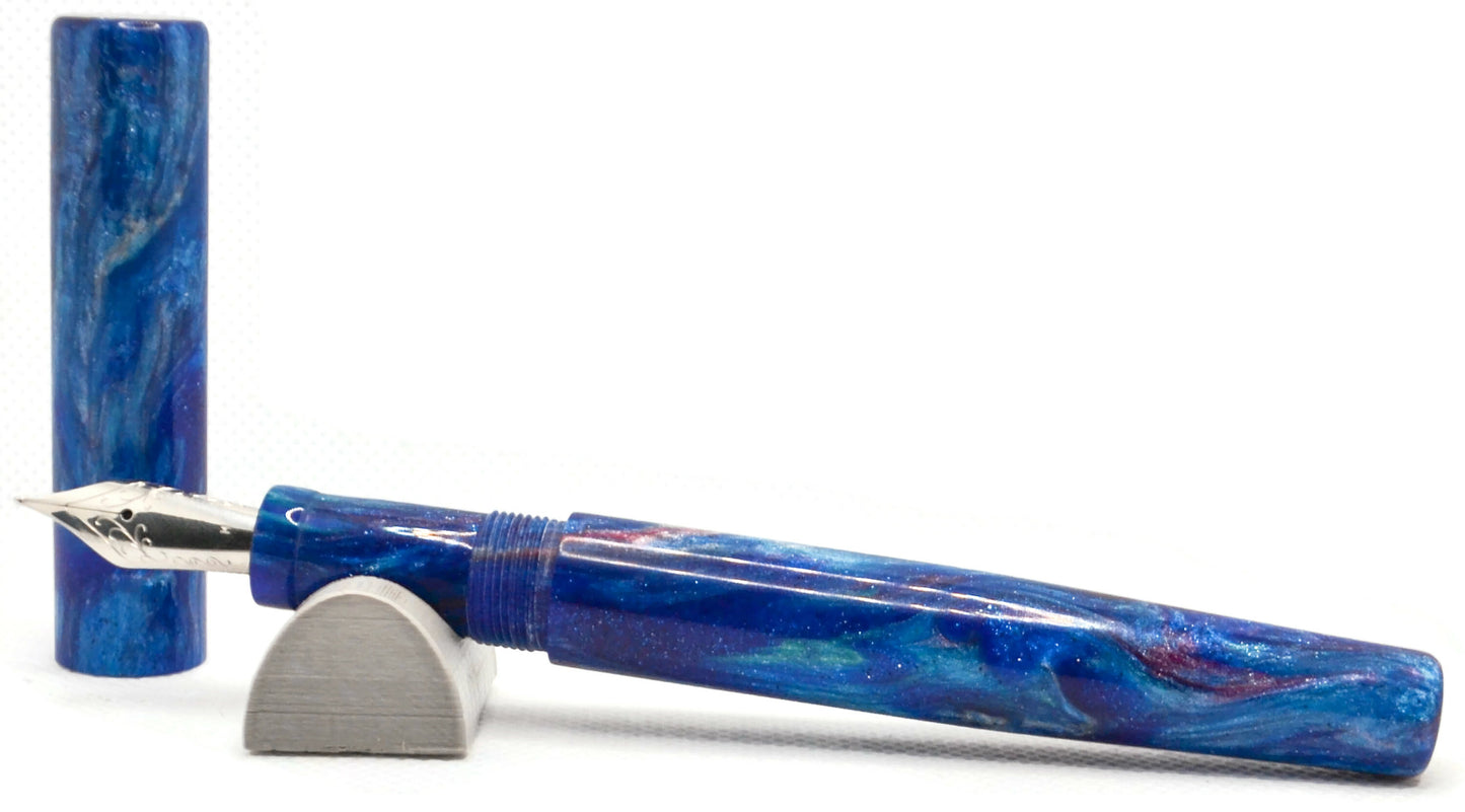 B24  - (Starry Night Resins) - Blue Galaxy (220601)