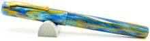 Load image into Gallery viewer, B24- Blue Macaw (Diamondcast) Gold Clip
