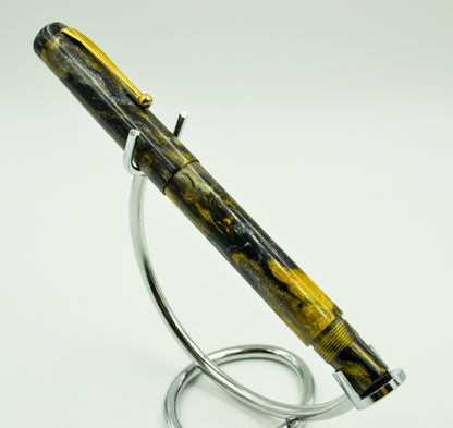 M414D - Black-Silver-Gold Diamond Cast