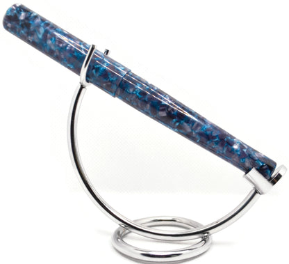 B24  -  Blue/Red Italian Ice acrylic w/Clip