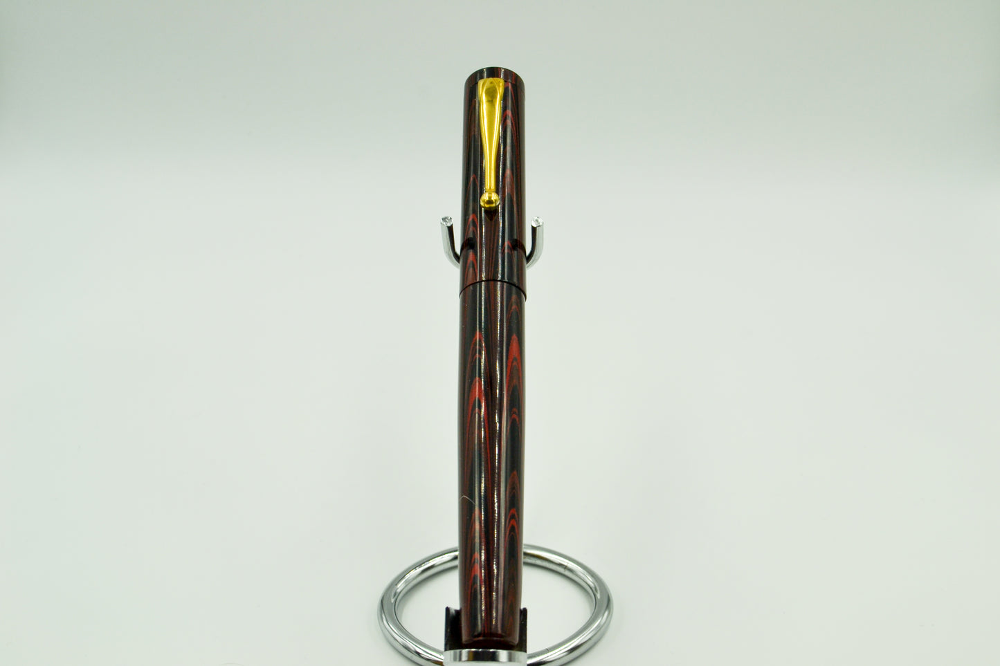 M615C - Black-Red Ebonite - JOWO 1.5 Nib