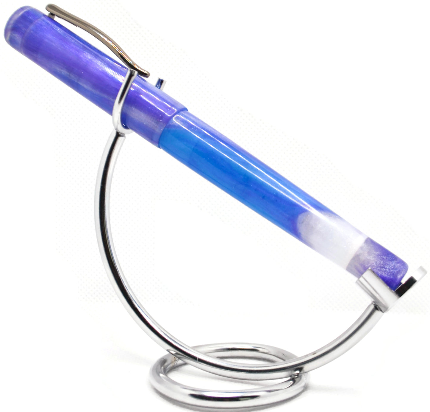 B24 - Glacier -  w/gunmetal clip (220167)