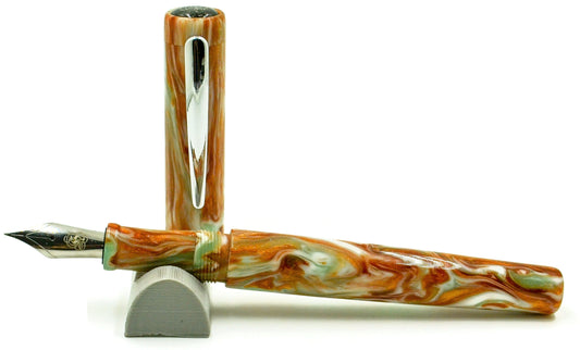 B24 - "Melted Ice cream" Diamond Cast Chrome Clip