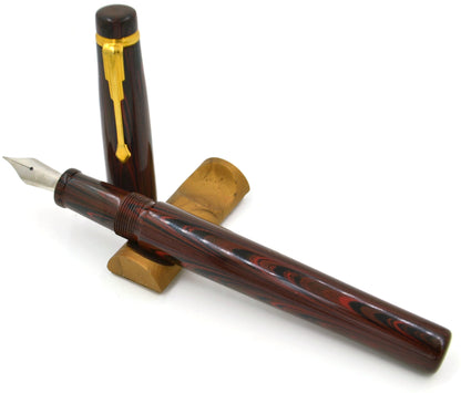 F34 - Americana Red Black Ripple