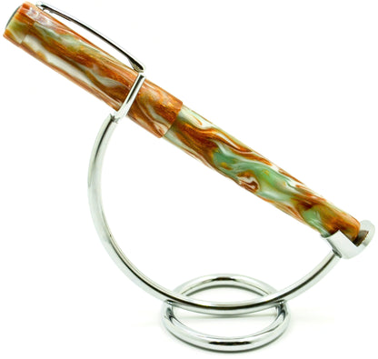 B24 - "Melted Ice cream" Diamond Cast Chrome Clip