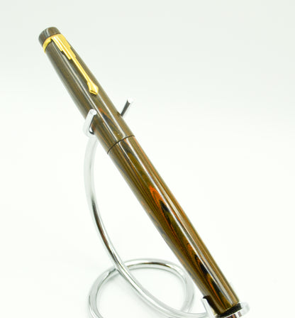 M613C - Americana Slim Beige-Red Ebonite - JOWO 1.5 Nib