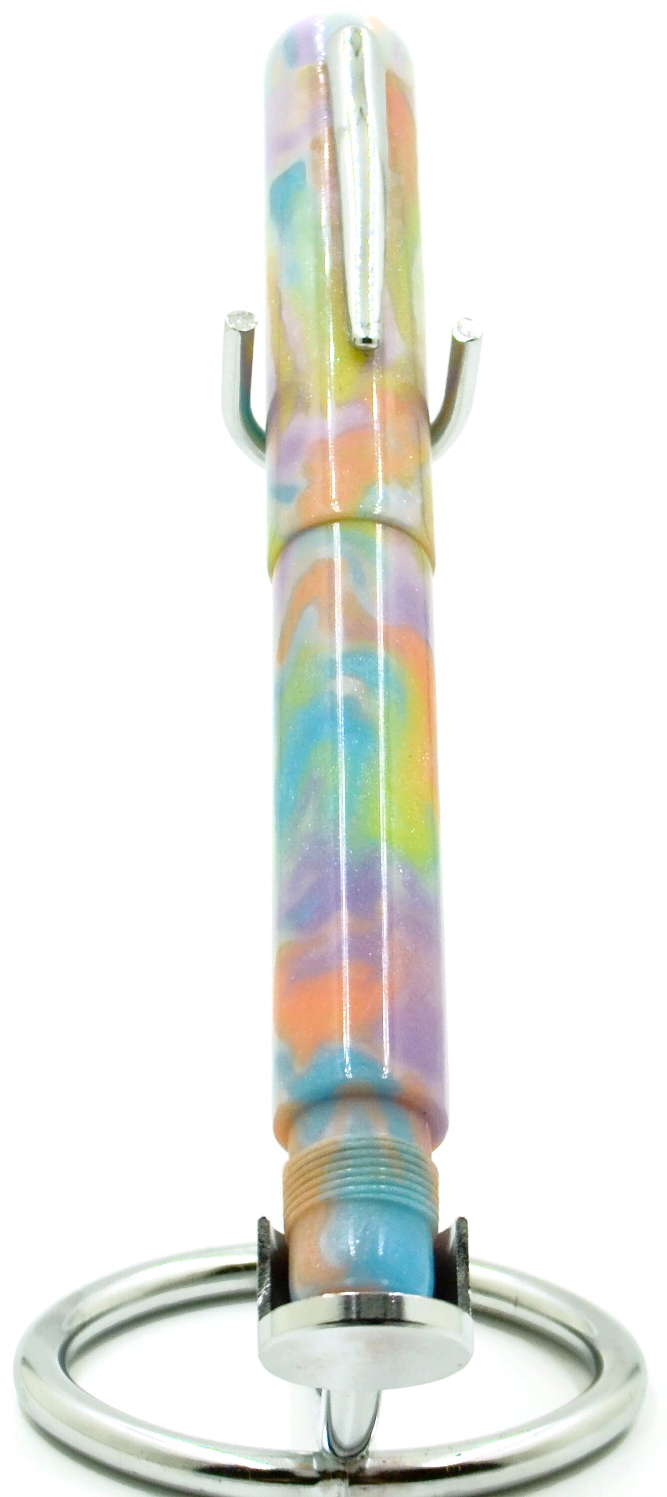 Model E24 - "Unicorn Poop" Diamond Cast w/ Clip