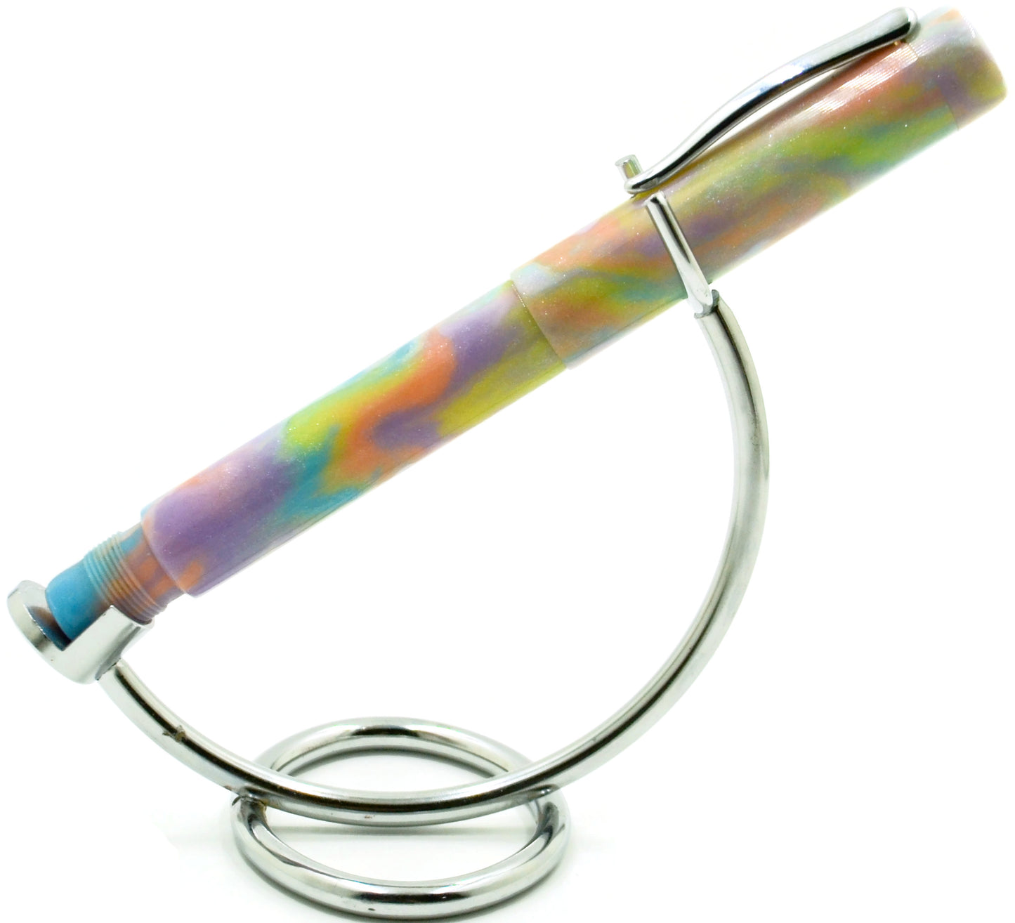 Model E24 - "Unicorn Poop" Diamond Cast w/ Clip