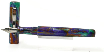 B24 - (Diamondcast) Autumn Leaves Stainless clip (220353)