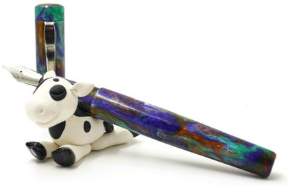 B24 - (Diamondcast) Autumn Leaves Stainless clip (220353)