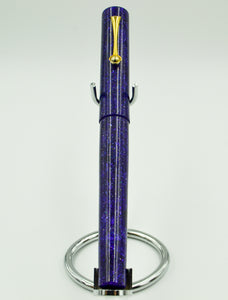M414C - Purple Radiance Diamond Cast - Jowo 14kt Gold M nib