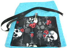 Load image into Gallery viewer, Pen Roll - Skulls and Roses

