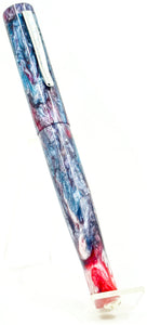 B24 - (Starry Night Resins) Red, White, and Oops w/Stainless clip (220540)