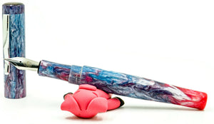 B24 - (Starry Night Resins) Red, White, and Oops w/Stainless clip (220540)