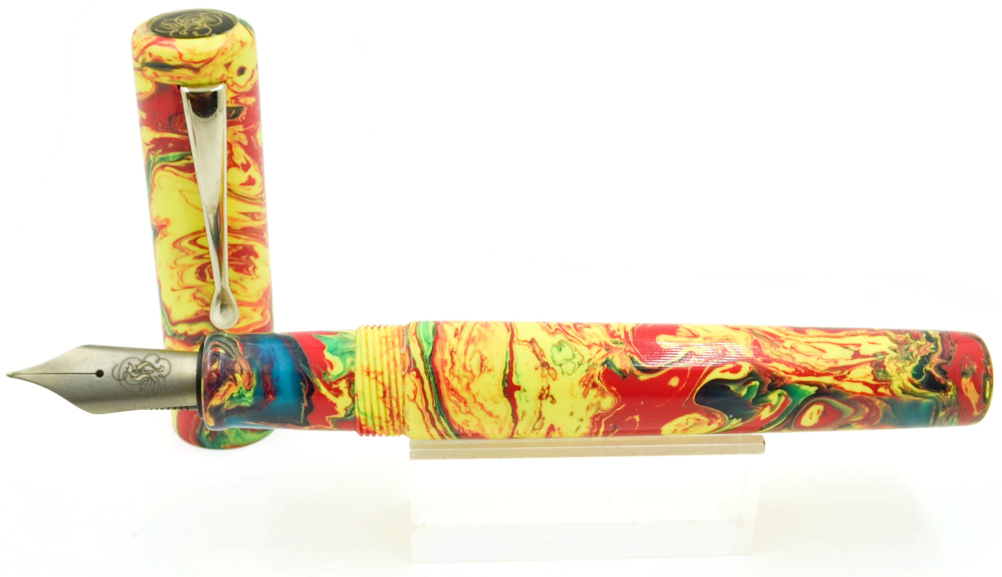 B36 - (MuttBlanks) Rusty Fawcett Evancio with clip. (220381)