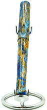Load image into Gallery viewer, B24- Blue Macaw (Diamondcast) Gunmetal Clip
