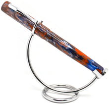Load image into Gallery viewer, B24 - (Starry Nights Resins) Auburn Orange and blue (220249)
