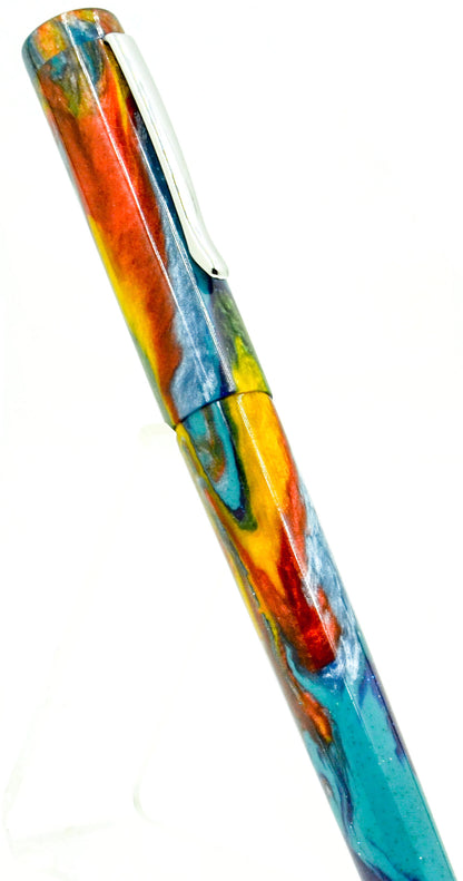 B24 - (Starry Night Resins) - California Dreamin' w/Stainless clip (220505)