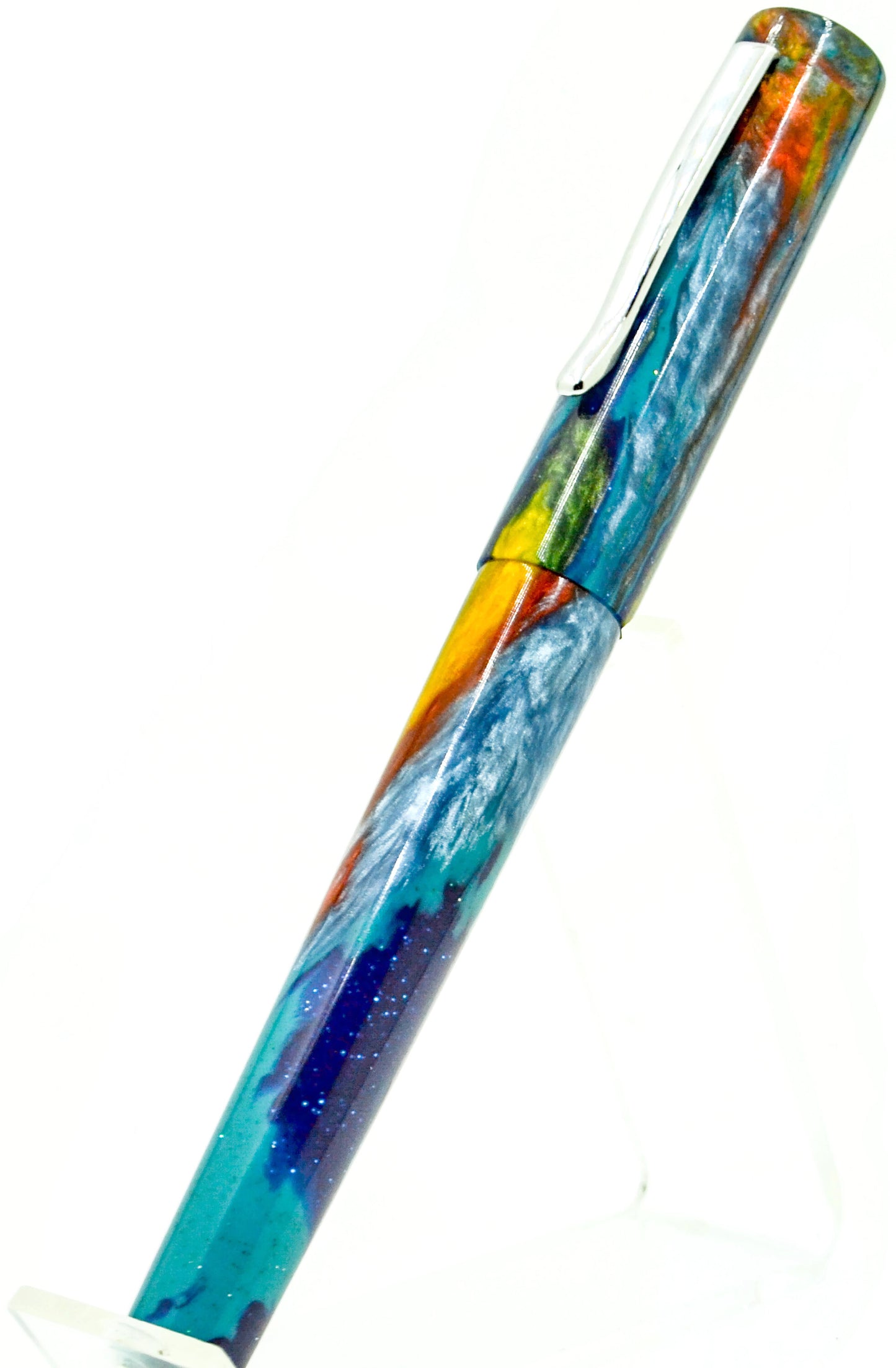 B24 - (Starry Night Resins) - California Dreamin' w/Stainless clip (220505)