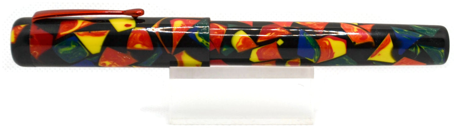 B36 - Evancio - Candy Corn Mosaic w/Red clip