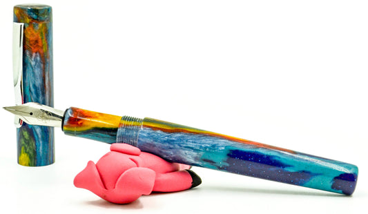 B24 - (Starry Night Resins) - California Dreamin' w/Stainless clip (220505)