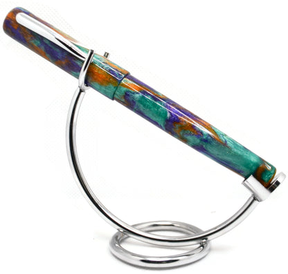 B24 Clipped - (Diamondcast) Autumn Leaves Chrome Trim (22113)