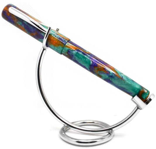 B24 Clipped - (Diamondcast) Autumn Leaves Chrome Trim (22113)