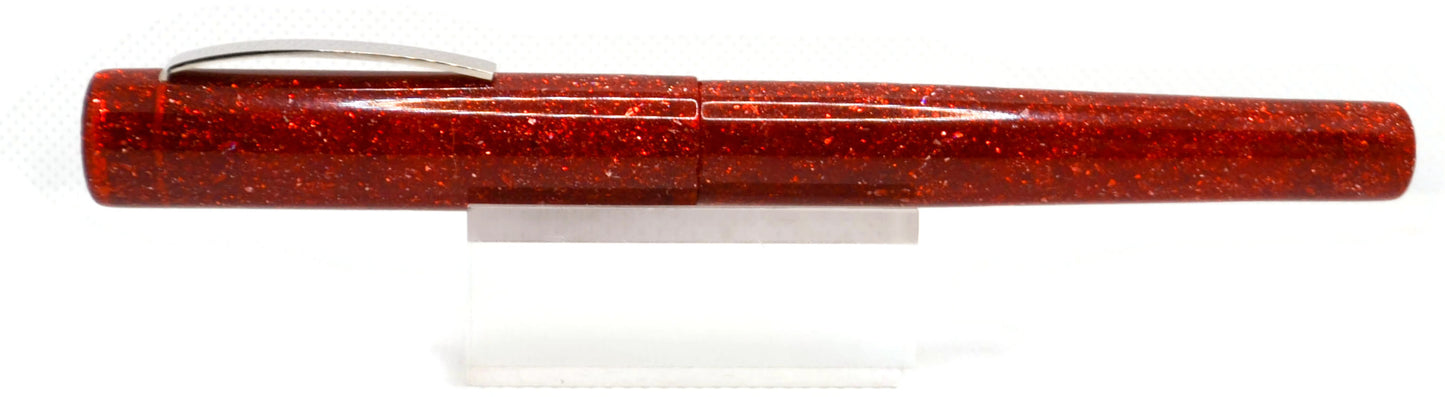 B24 - Ruby Radiance w/ Chrome Clip