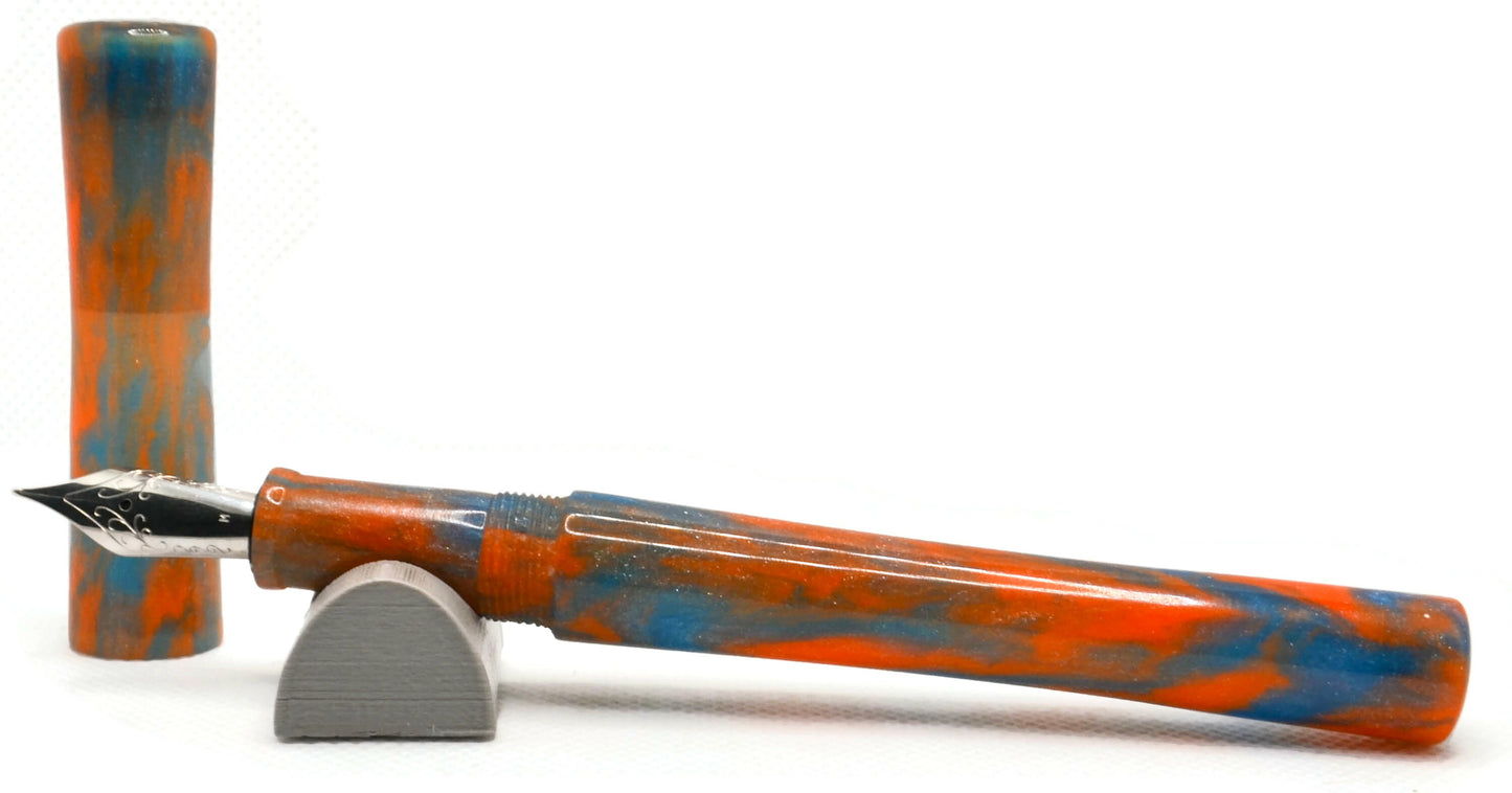 Q24 - (Diamondcast) - Neon orange and blue