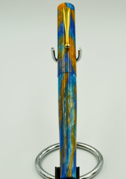 M414C - Blue Macaw Diamond Cast