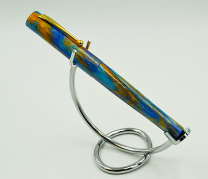 M414C - Blue Macaw Diamond Cast